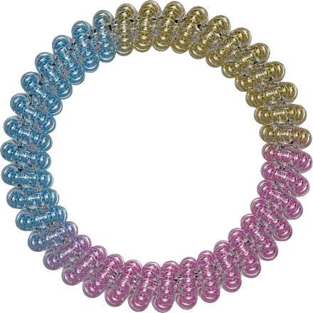Elastico per capelli Slim MHS Radiant Beams invisibobble