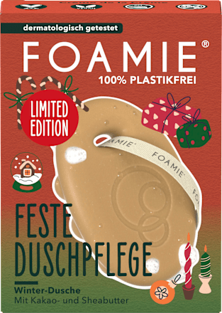  Festes Duschgel Winter-Dusche Foamie