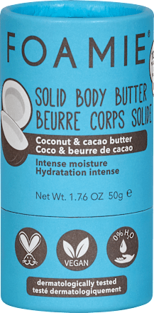 feste Körperbutter Kokosöl & Kakaobutter Foamie