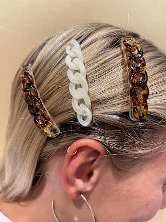 Haarspangen Barrette 'Too Glam to Give a Damn' invisibobble