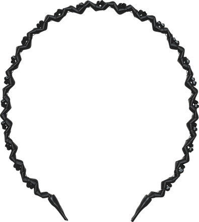 Cerchietto per capelli Black Sparkle invisibobble