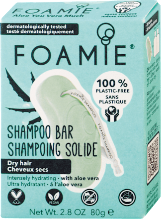 čvrsti šampon za kosu, aloe vera FOAMIE