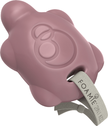 Festes Shampoo & Duschgel 2in1 lila Foamie