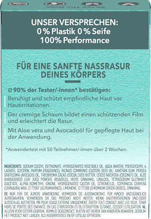 Fester Rasierschaum Foamie