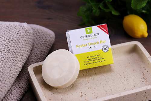 Festes Duschgel Citrus Greendoor