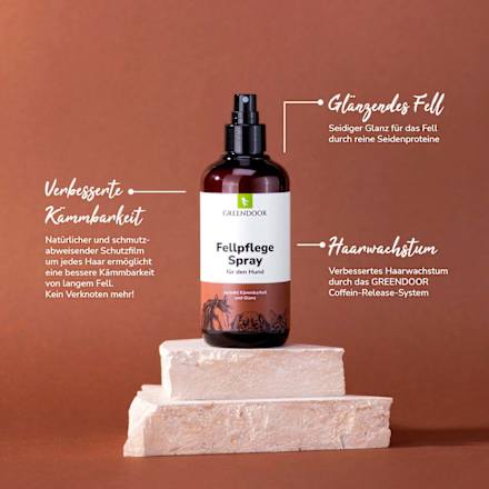 Fellpflege Spray für Hunde Greendoor