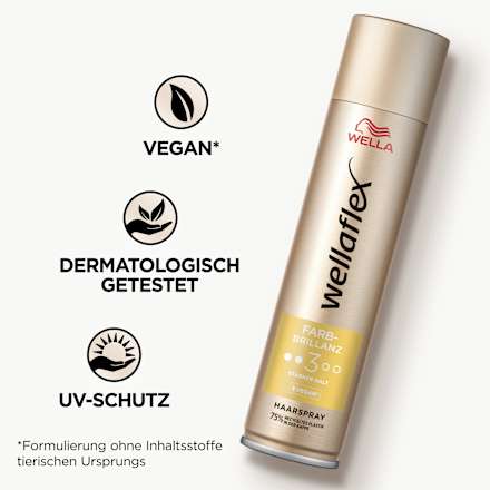 Haarspray Farbbrillanz  wellaflex