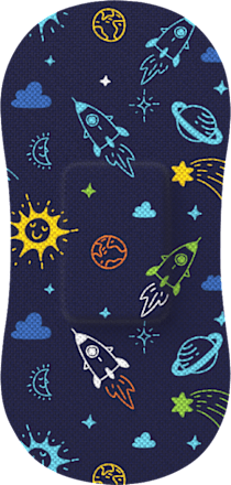 Pflaster Kids Sensitive Space Wild Stripes