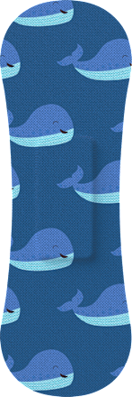 Pflaster Kids Sensitive Space Wild Stripes