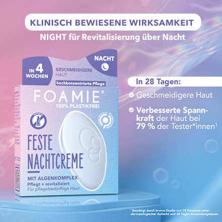 Feste Nachtcreme Night Recovery Foamie