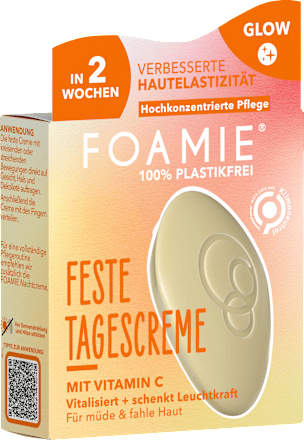 Feste Gesichtscreme Energy Glow Foamie
