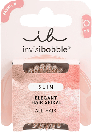 Elastico per capelli Slim Bronze&Beads invisibobble