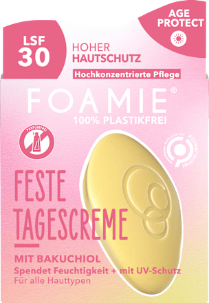 Feste Gesichtscreme Age Protect LSF 30 Foamie