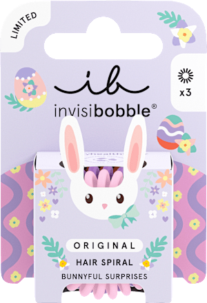 Geschenkset Haargummi Kinder Orginal Bunnyful Surprises 3tlg invisibobble