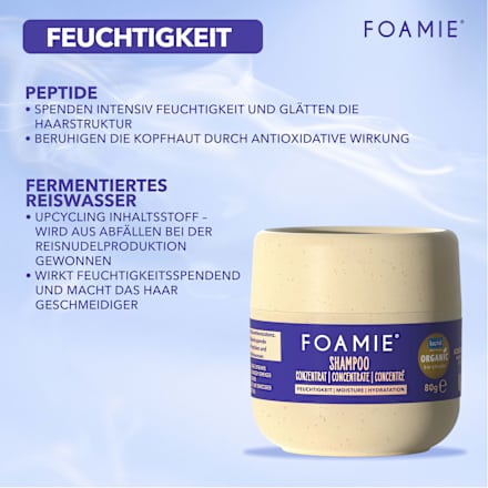 Shampoo Konzentrat Feuchtigkeit Foamie