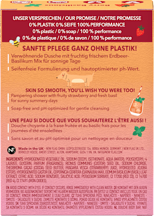 Festes Duschgel Sommer-Dusche Foamie