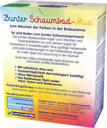 Schaumbad Mix Bade-Labor  Bübchen