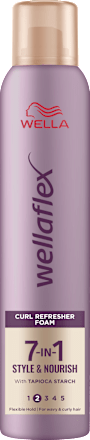 Spumă fixatoare pentru păr ondulat 7in1 wellaflex