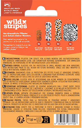 Pflaster Classic Sensitive Animal Wild Stripes