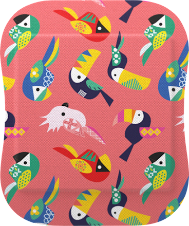 Pflaster Kids Sensitive Jungle Animals Wild Stripes
