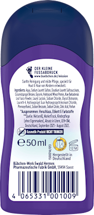 3in1 Shampoo & Duschgel + Spülung Meereszauber Reisegröße Bübchen