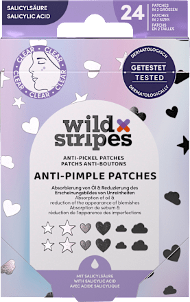 Anti Pickel Patches Holo Wild Stripes