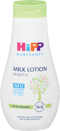 Negovalni losjon z mlekom Babysanft HiPP Babysanft