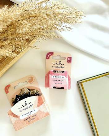 Haargummi Sprunchie Slim True Golden invisibobble