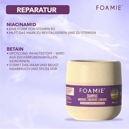 Shampoo Konzentrat Reparatur Foamie