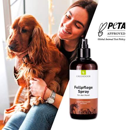 Fellpflege Spray für Hunde Greendoor