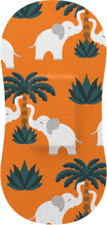 Pflaster Kids Sensitive Jungle Animals Wild Stripes