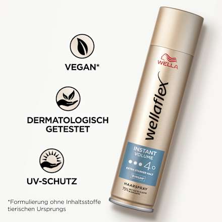 Haarspray Instant Volume, Extra starker Halt wellaflex