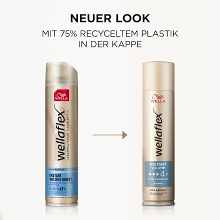 Haarspray Instant Volume, Extra starker Halt wellaflex