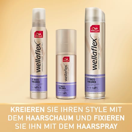 Föhn-Spray 2-Tages-Volumen wellaflex
