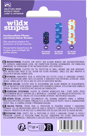 Pflaster Kids Sensitive Space Wild Stripes
