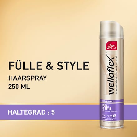 Haarspray Fülle & Style wellaflex