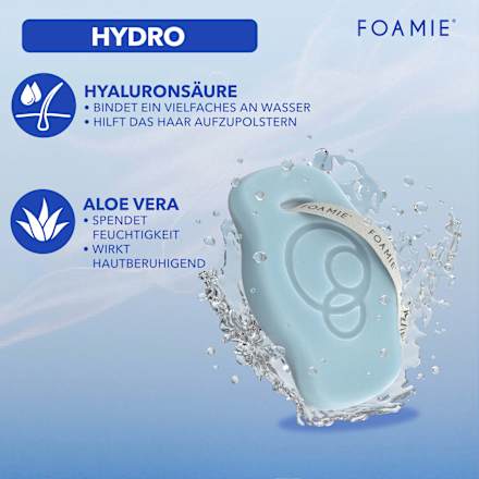 Festes Shampoo Hydro mit Hyaluron Foamie