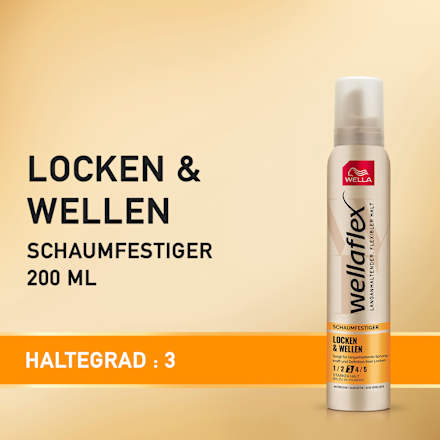 Schaumfestiger Locken & Wellen wellaflex