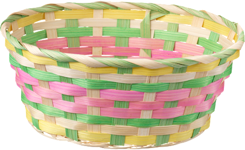 Osterkorb oval, pastell BOLTZE