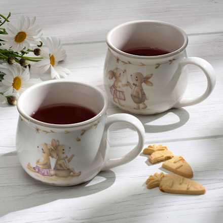 Kaffeebecher, Hasenpärchen (180 ml) BOLTZE