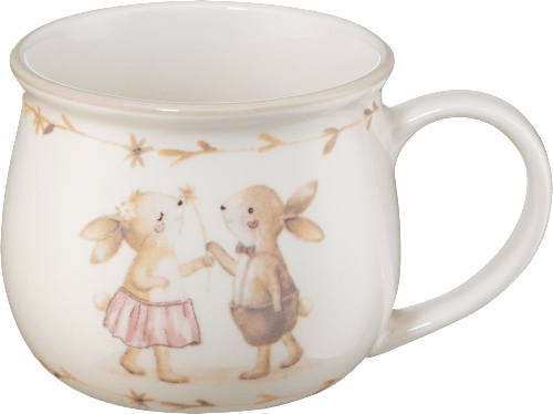 Kaffeebecher, Hasenpärchen (180 ml) BOLTZE