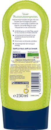 Kinder Shampoo & Duschgel Dschungelbande Bübchen