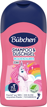Kinder Shampoo & Duschgel Wolkenzauber, Reisegröße Bübchen