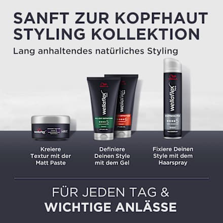 Styling Mattpaste Men Dynamic Texture wellaflex