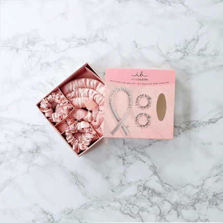 Natáčka na vlasy Heatless Curling Set invisibobble