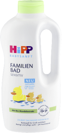 Płyn do kąpieli dla całej rodziny, od 1. dnia życia HiPP Babysanft