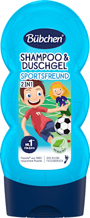 Kinder Dusche & Shampoo 2in1 Sportsfreund Bübchen