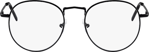 Fertig-Lesebrille Vollrand schwarz +2,50 VISIOMAX