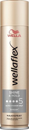 Haarspray Shine & Hold, Ultra starker Halt wellaflex
