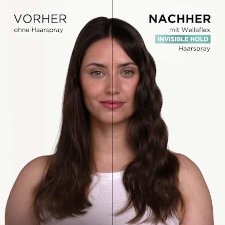 Haarspray Invisible Hold, Extra starker Halt wellaflex